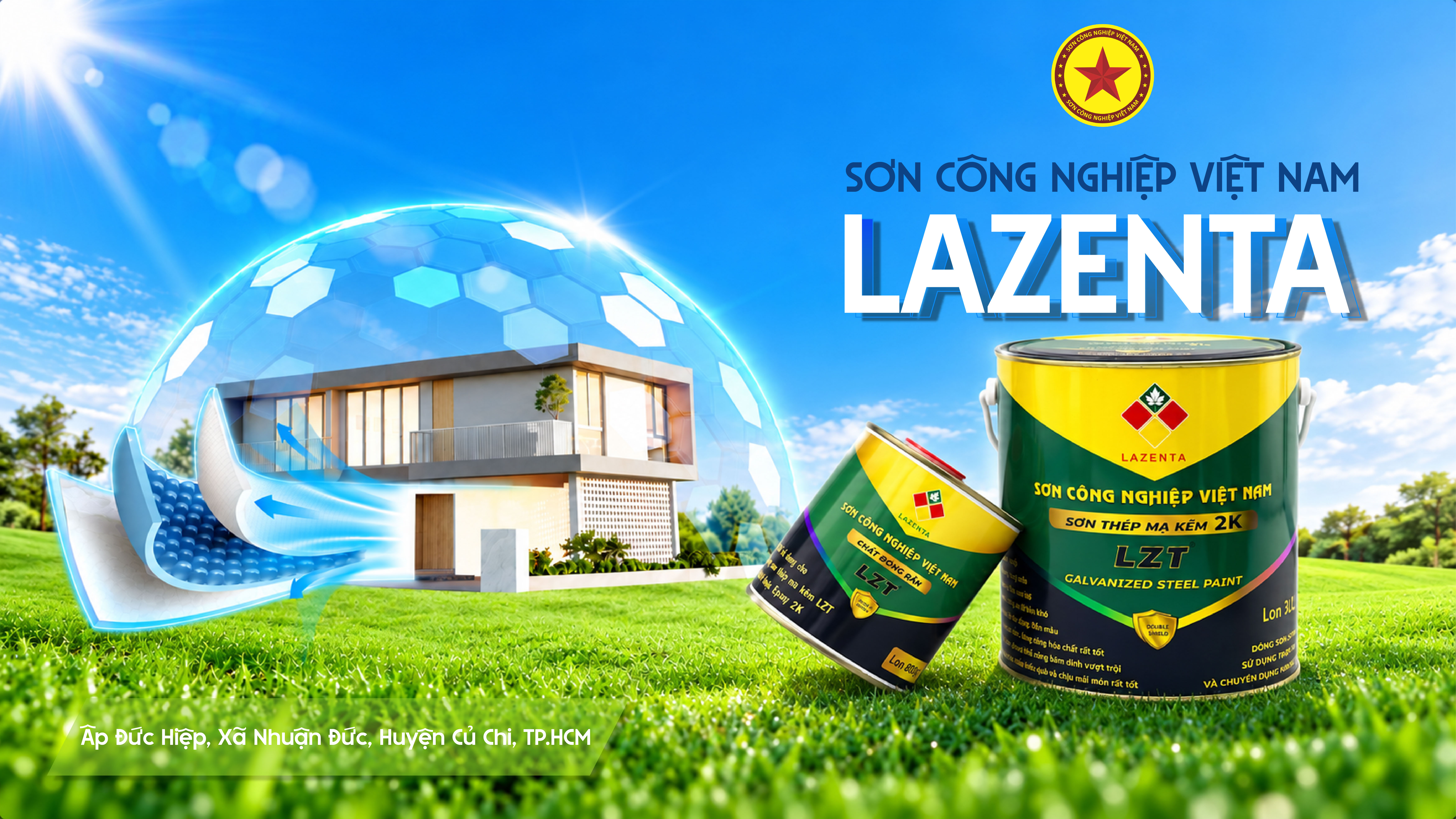 Sơn công nghiệp Việt Nam Lazenta